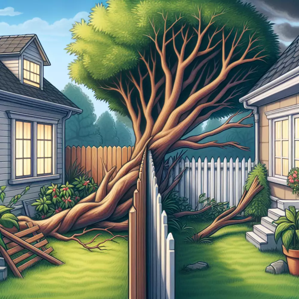 poškození nemovitosti sousedem