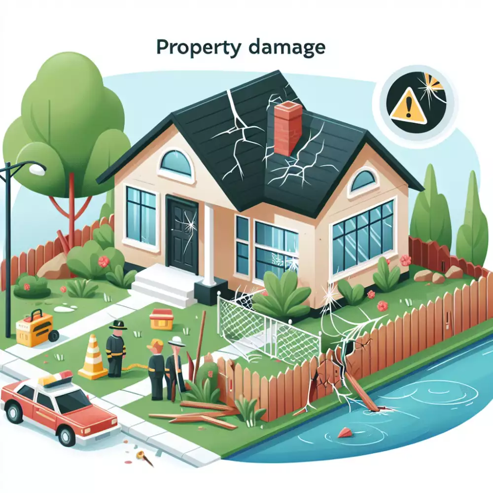 poškození nemovitosti sousedem