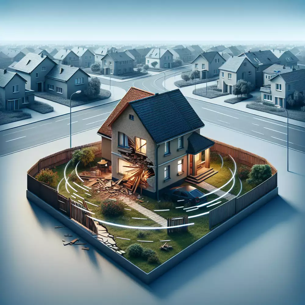 poškození nemovitosti sousedem